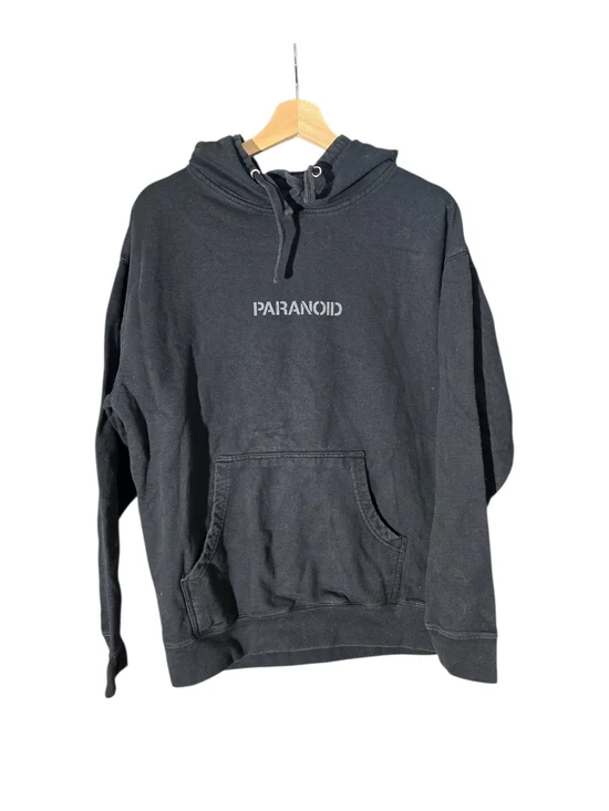 Anti Social Social Club x Undefeated Paranoid Hoodie Black Streetwear Mens L - Picture 4 of 8